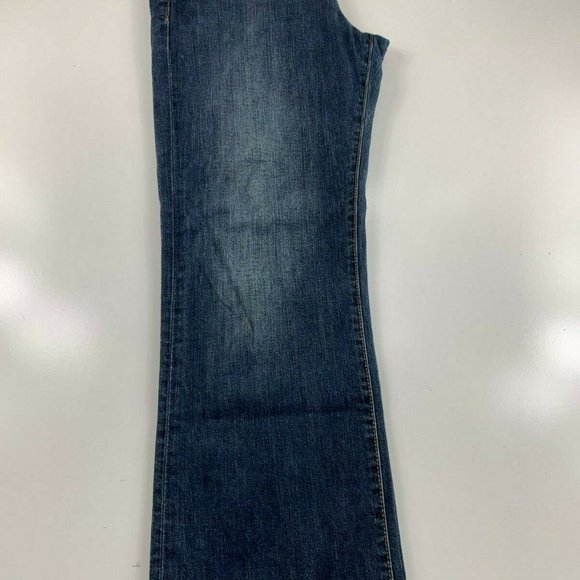 Lucky Brand Easy Rider Dark Wash Button Flap FF26 AD32 - Picture 5 of 5